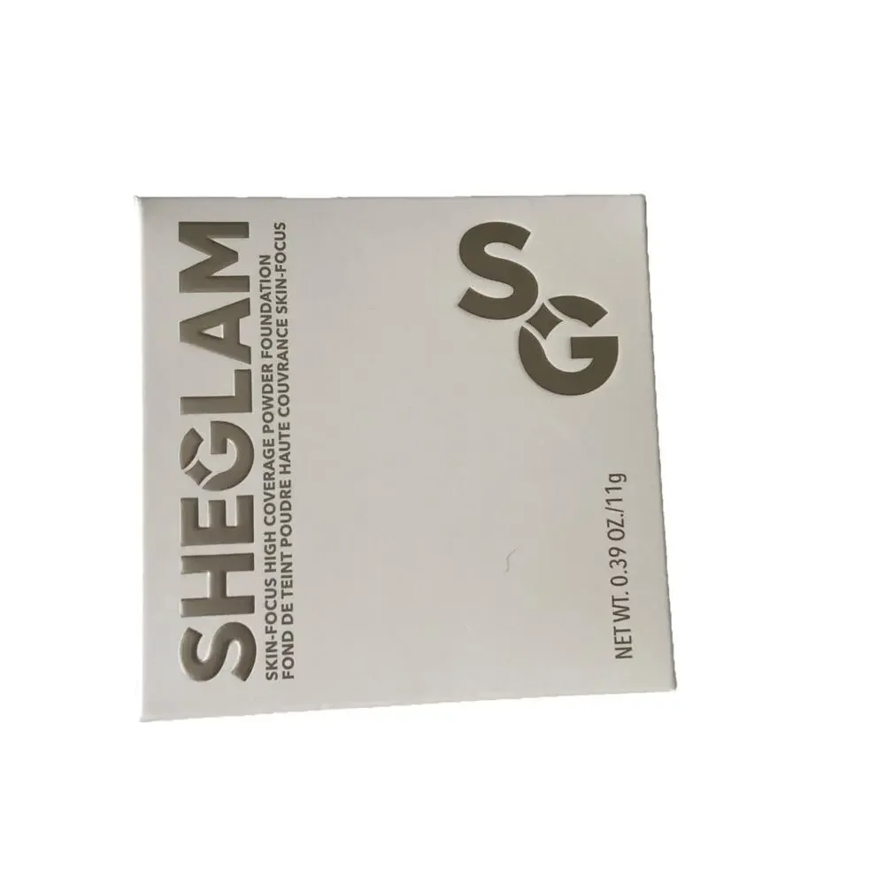 SHEGLAM ~ SKIN FOCUS HIGH COVERAGE POWDER FOUNDATION ~ EARTH~ 0.39 OZ